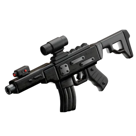 Rifle de assalto  3D Icon