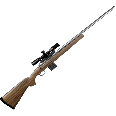 Rifle de atirador  3D Icon