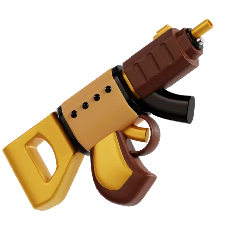 Rifle Gun  3D Icon