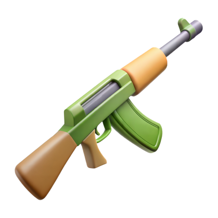 Rifle Gun  3D Icon