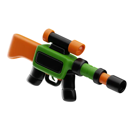 Rifle militar  3D Icon