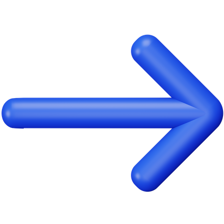 Right  3D Icon