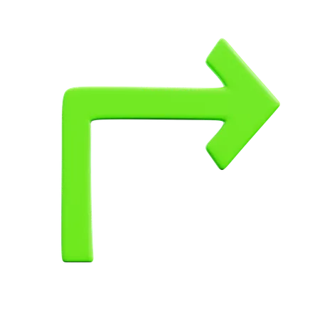 Right Arrow  3D Icon