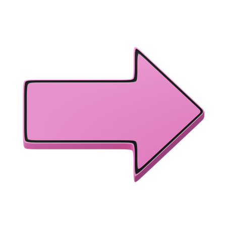 Right arrow  3D Icon