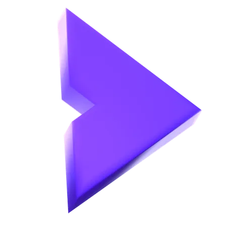 右矢印  3D Icon