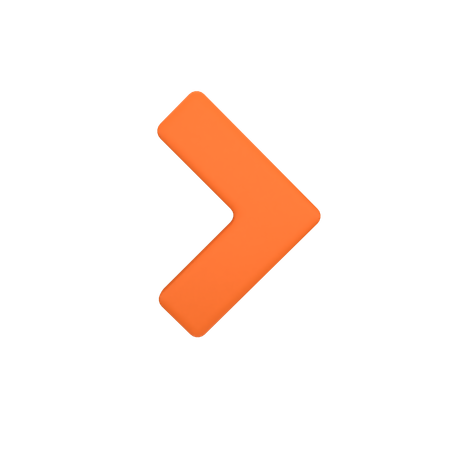 Right Arrow  3D Icon