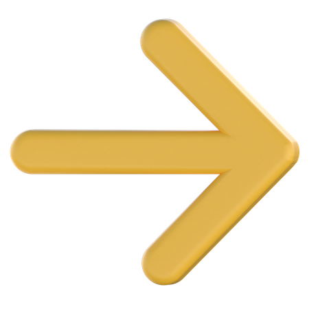 Right Arrow  3D Icon