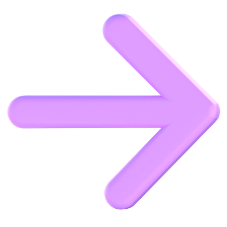Right Arrow  3D Icon