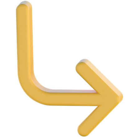 Right Arrow  3D Icon