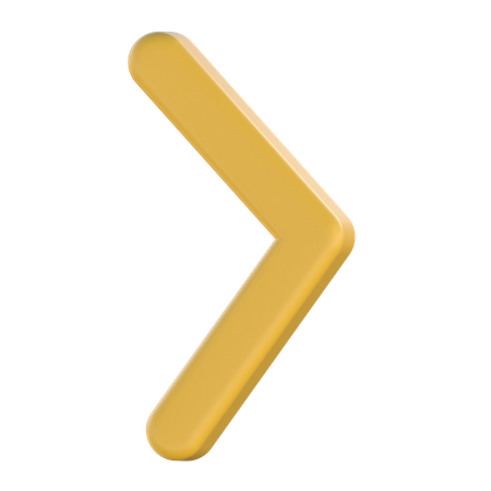Right Arrow  3D Icon