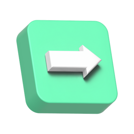 Right Arrow  3D Icon