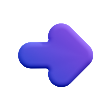 Right Arrow  3D Icon