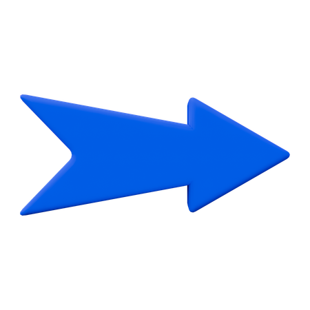 Right Arrow  3D Icon