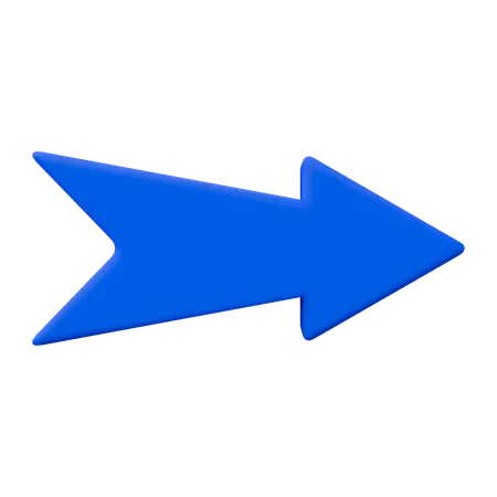 Right Arrow  3D Icon