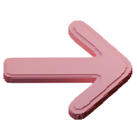 Right Arrow  3D Icon
