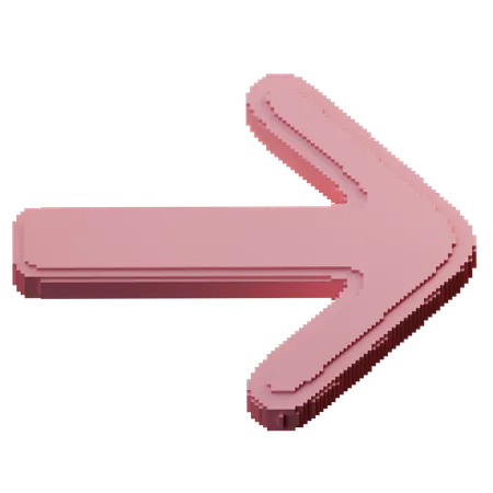 Right Arrow  3D Icon