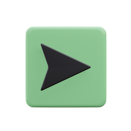 Right Arrow  3D Icon