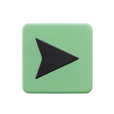 Right Arrow  3D Icon