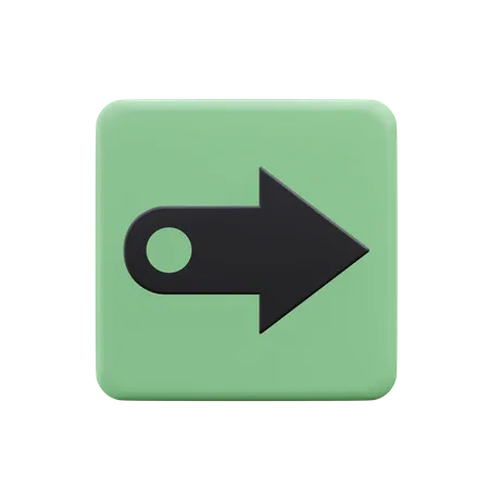 Right Arrow  3D Icon