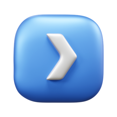 Right Arrow  3D Icon