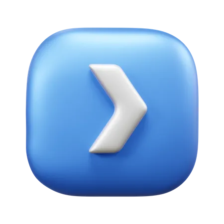 Right Arrow  3D Icon