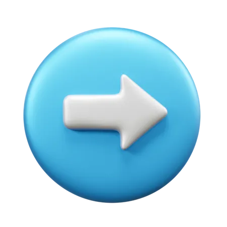 Right Arrow  3D Icon