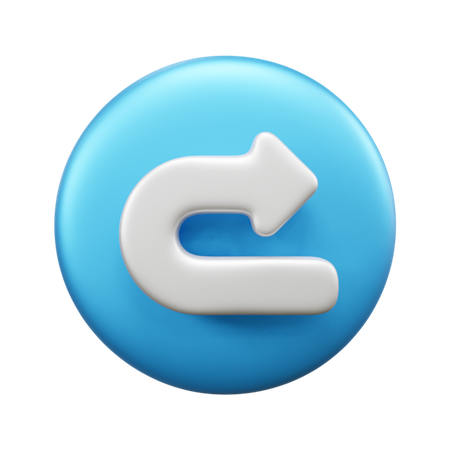 Right Arrow  3D Icon