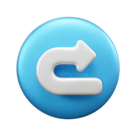 Right Arrow  3D Icon