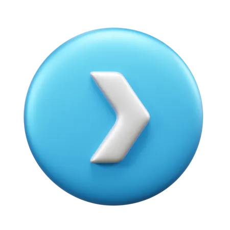 Right Arrow  3D Icon