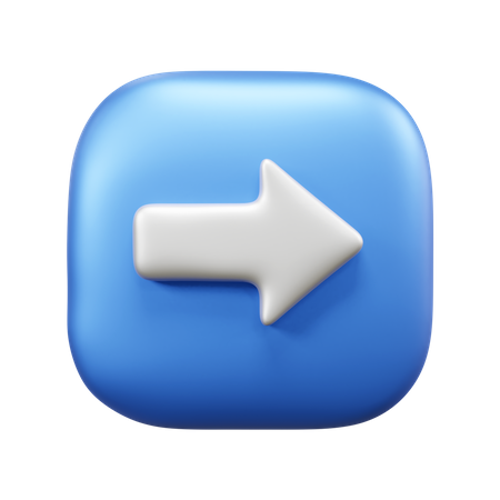 Right Arrow  3D Icon