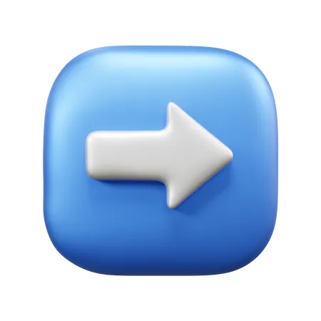 Right Arrow  3D Icon