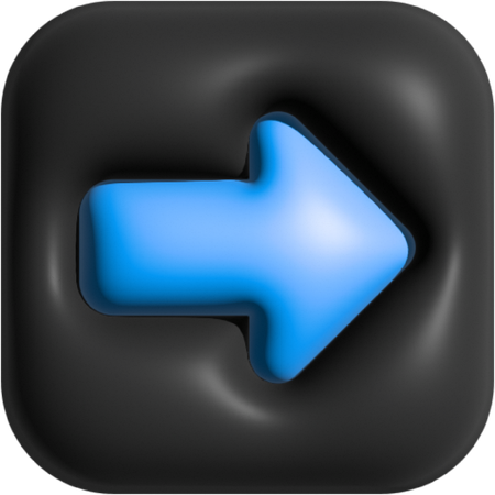 Right-Arrow  3D Icon