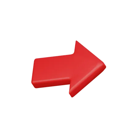 Right arrow  3D Icon