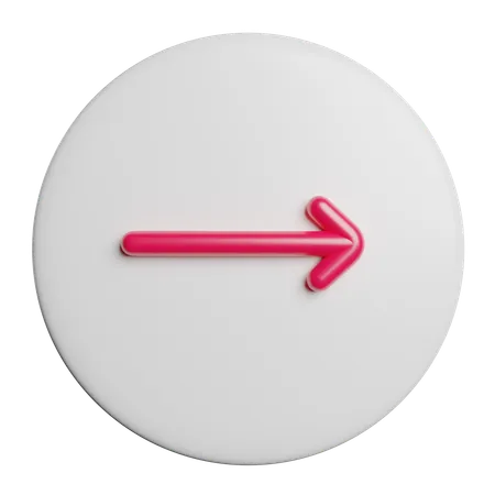 Right Arrow  3D Icon