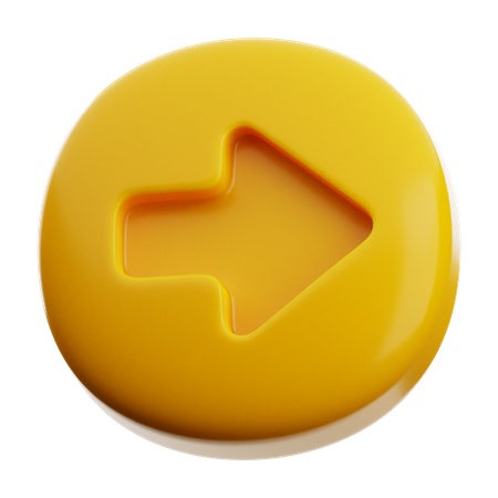 Right Arrow  3D Icon