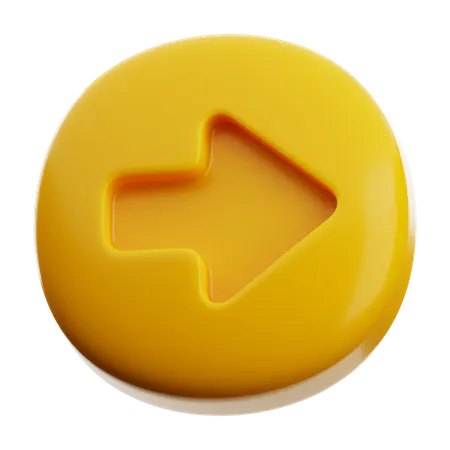 Right Arrow  3D Icon