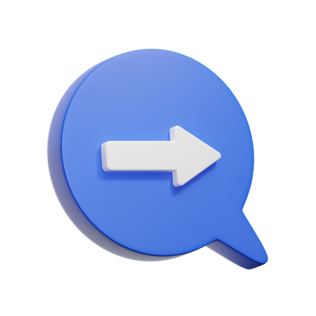 Right Arrow  3D Icon