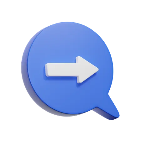 Right Arrow  3D Icon