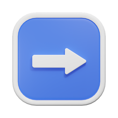 Right Arrow  3D Icon