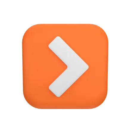 Right Arrow  3D Icon