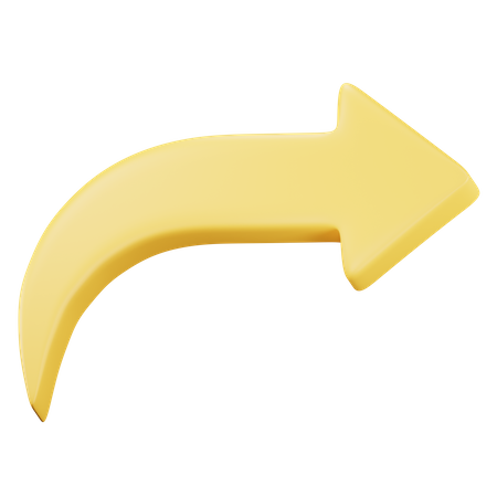 Right Arrow  3D Icon