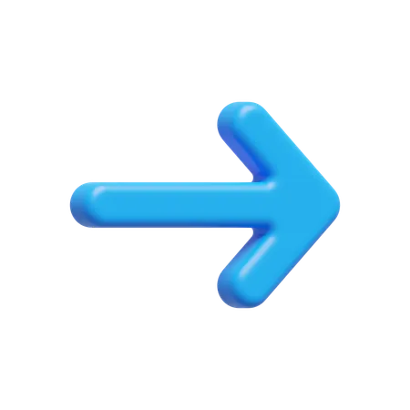 Right Arrow  3D Icon