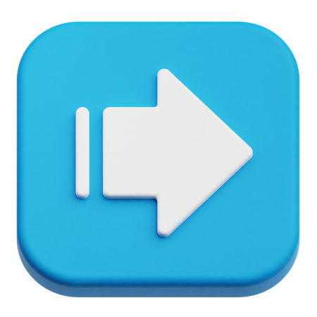 Right Arrow  3D Icon