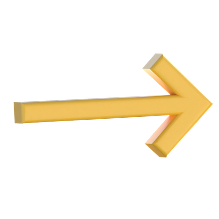 Right Arrow  3D Icon