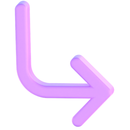 Right Arrow  3D Icon