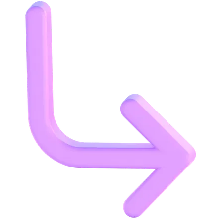 Right Arrow  3D Icon
