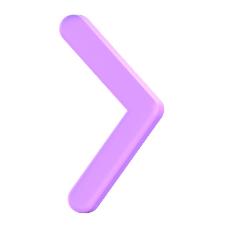 Right Arrow  3D Icon