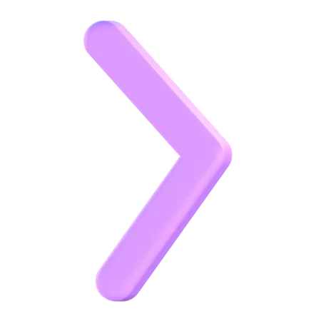 Right Arrow  3D Icon