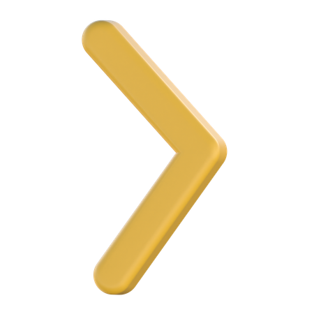 Right Arrow  3D Icon
