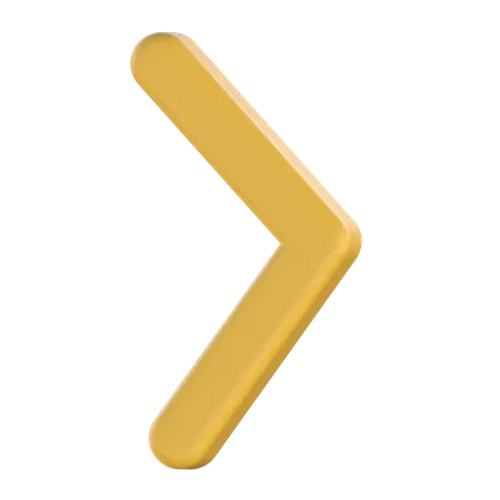 Right Arrow  3D Icon